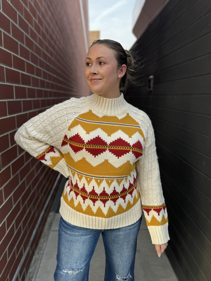 FAIR ISLE SWEATER