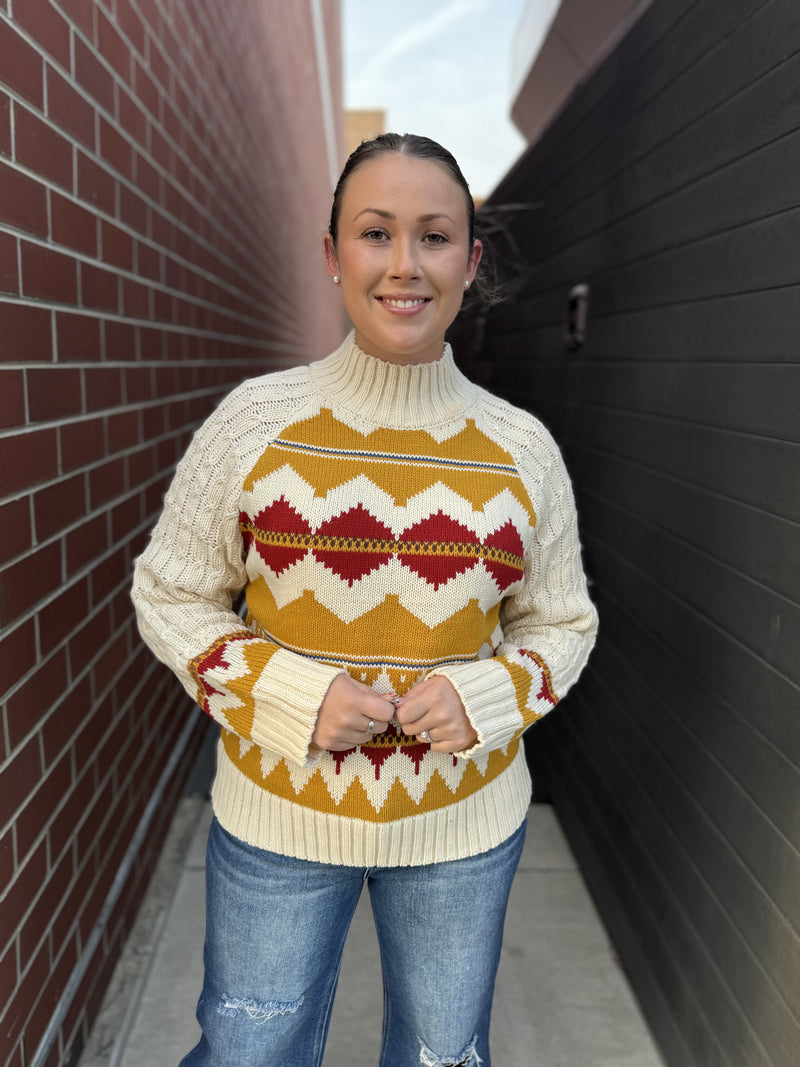 FAIR ISLE SWEATER